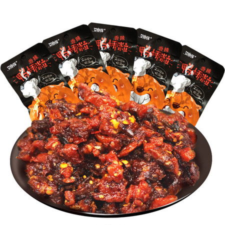 艾尚你香辣味鸭肉粒12g 包 30袋 风味肉类零食休闲卤味小吃图片大全 邮乐官方网站