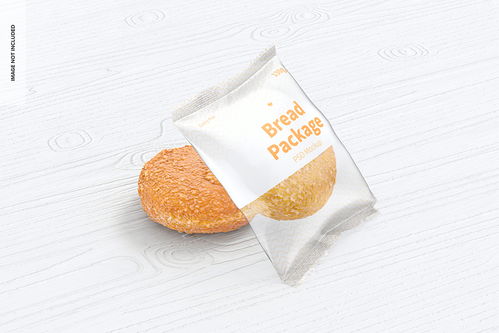 高端大气蛋糕面包饼干糖果食品透明塑料袋包装设计模板样机ps素材 淘宝网 平面素材