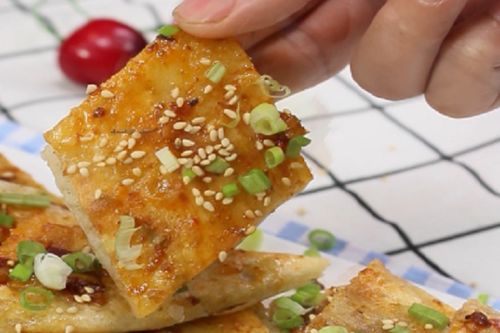 明早吃什么 这款酱饼,酱香浓郁,一吃就上瘾