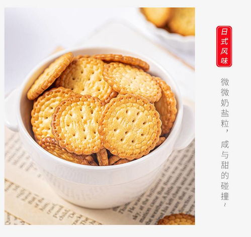 日式小圆饼干网红零食饼干办公室休闲年货食品茶点100g 袋