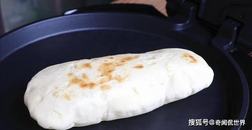 街头小吃口袋馍 掌握这2点，个个空心柔软，配上秘制酱料香翻天